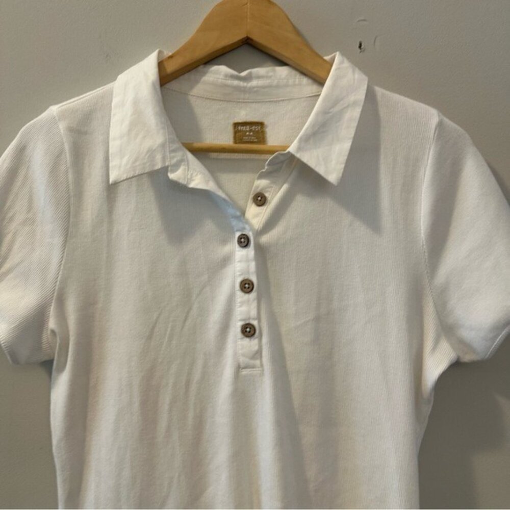 Free People  free-est white Classic Charm Mini Dress size medium - Picture 6 of 13